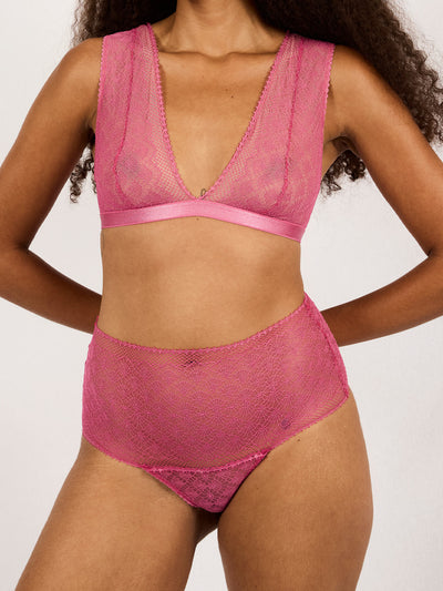 CHRISTY HIGH APEX BRA FUCHSIA