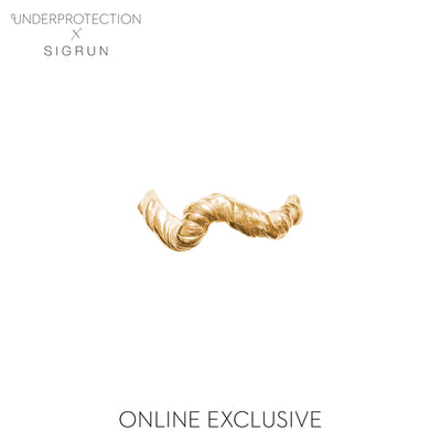 BORN BY THE SEA RING GOLD PLATED